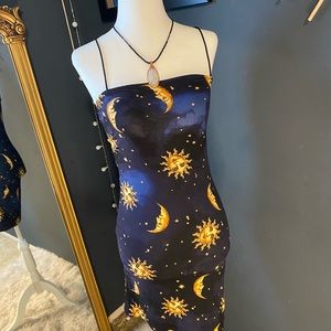 Small body con, mini Celestial dress